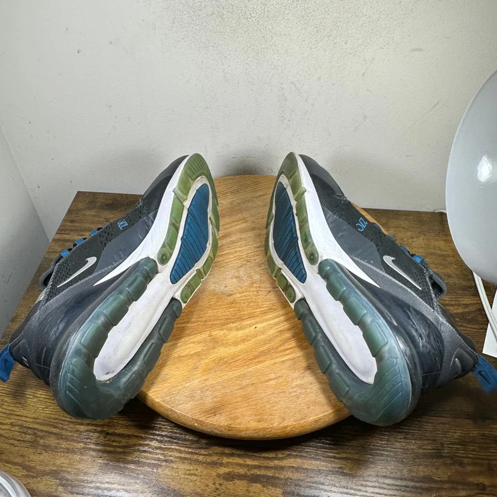 Nike Air Max 270 Men's Athletic Shoes Black Blue Gray Size 12 FV0380-001 - Picture 10 of 10